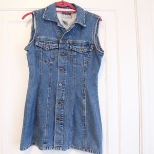 Vintage Denim Minidress